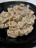 Orecchiette fresche alla crema di radicchio e noci