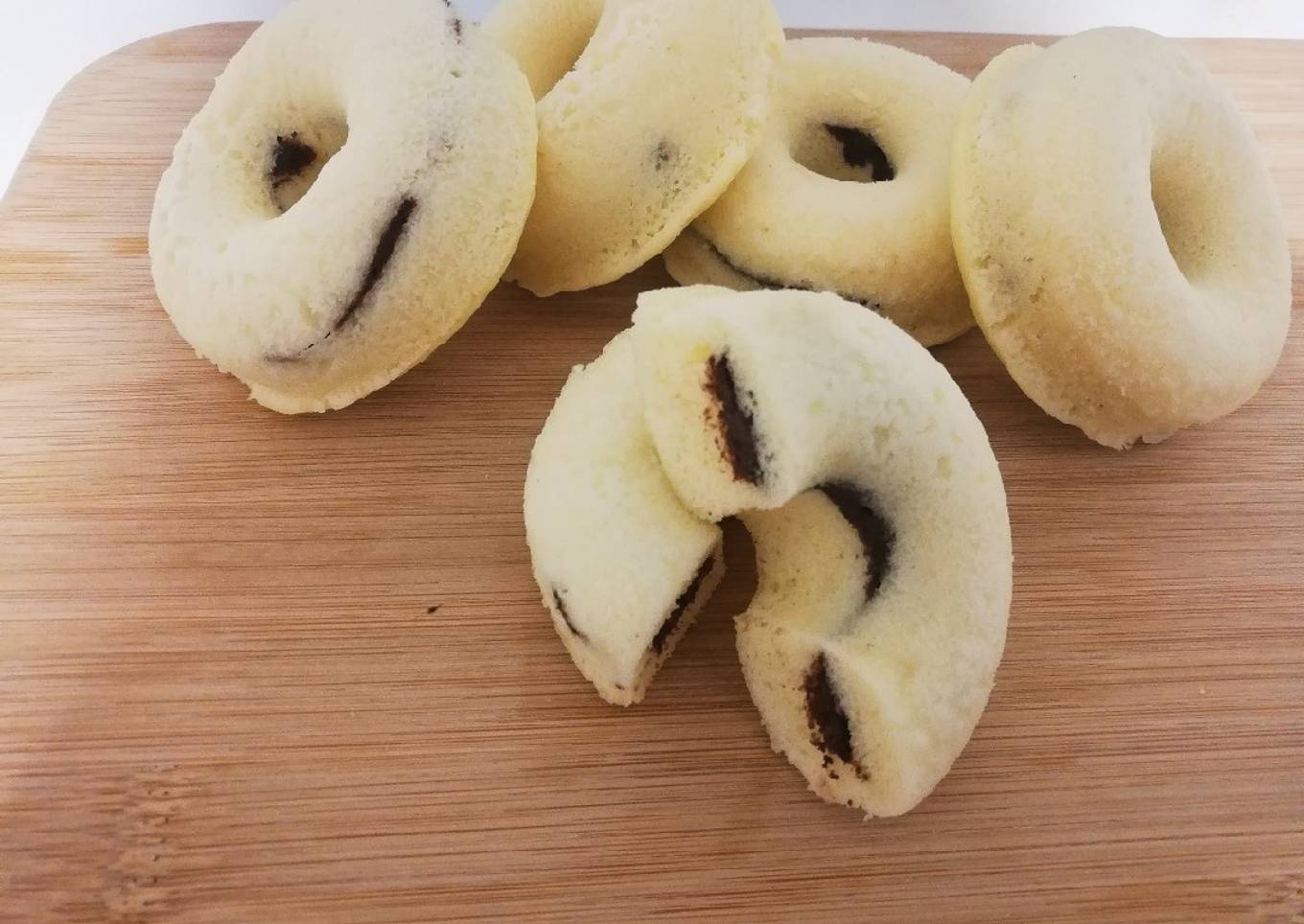 Donuts círculo rojo 🔴 saludables al micro