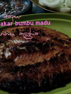 Foto resep Ikan jelawat bakar bumbu madu
