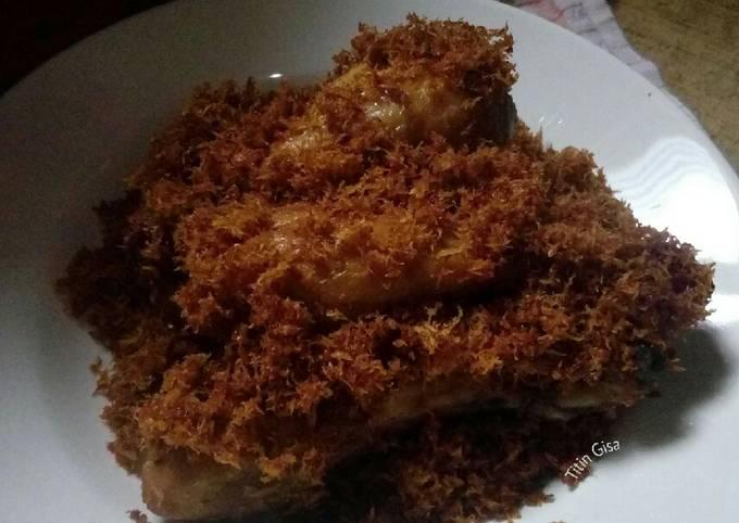 Bagaimana cara membuat Ayam Goreng Serundeng Kelapa #12 dijamin nagih banget