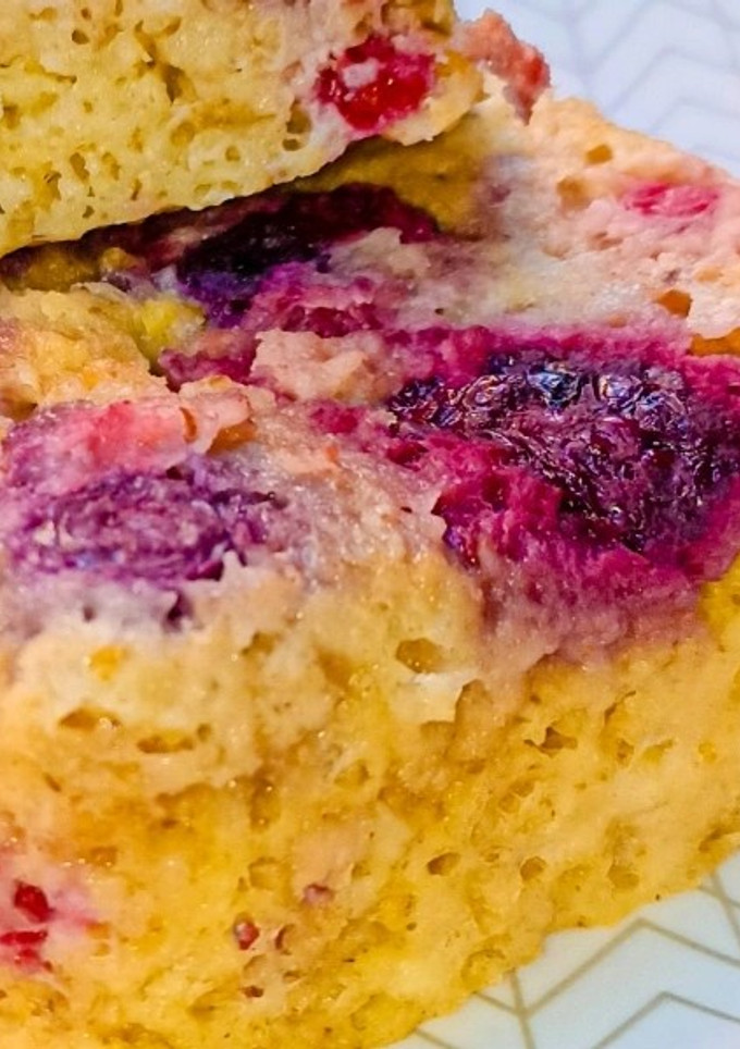 Una foto de Tarta de frutos rojos