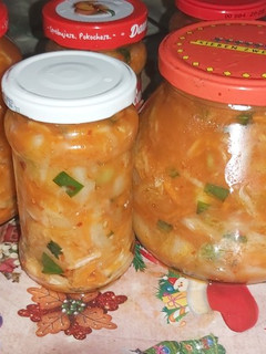 Almás kimchi recept fotója