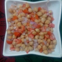A picture of Chana chat.