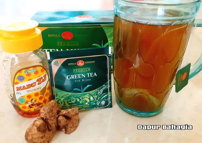 Resep: Teh Hijau Jahe Madu 🍵🍯 Farah Quinn