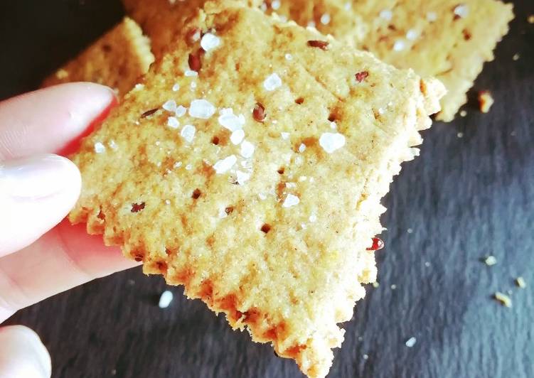 Crackers all'origano