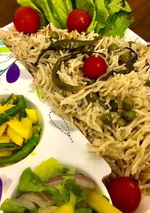 A picture of Mater pulao😍.