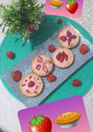 صورة لوصفة تارتولات 🥧 بالفراولة 🍓