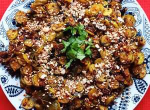 A picture of Ivy Gourd Stir Fry.