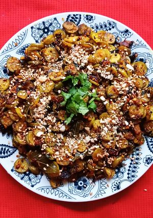 A picture of Ivy Gourd Stir Fry.