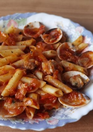 Foto principal de Macarrones con almejas