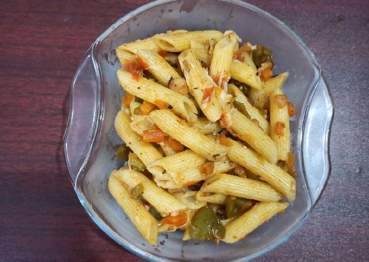 Get Healthy with Vegetable pasta