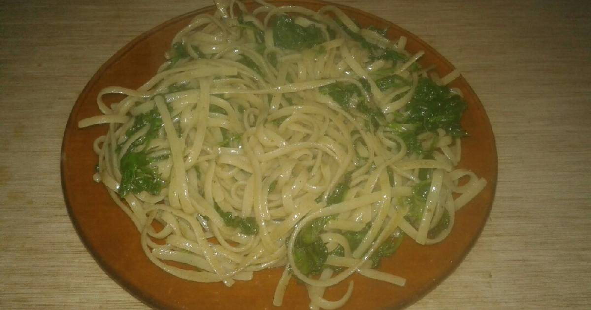 Spaghetti integral al pesto Receta de cristinarecetas- Cookpad