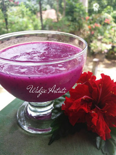 Foto resep Jus Sirsak Selai Buah Naga
