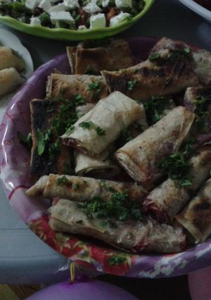 صورة لوصفة طريقة عمل رولات مسخن