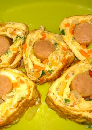 Foto resep Telur gulung sosis