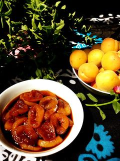 عکسی از دستور ترشک زردآلو