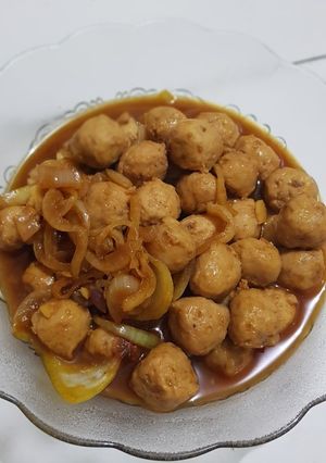 Foto resep Semur bola bola ayam