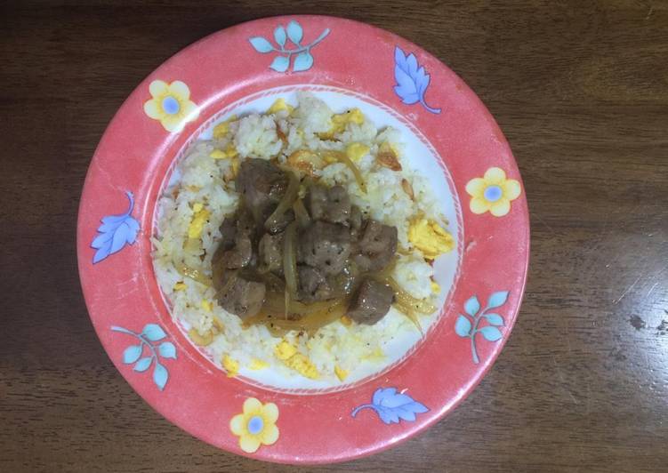 Resep 32. Butter Rice Beef, Menggugah Selera