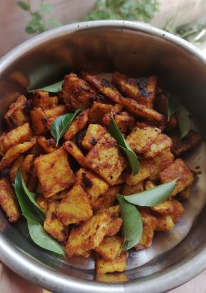 A picture of Yam roast.