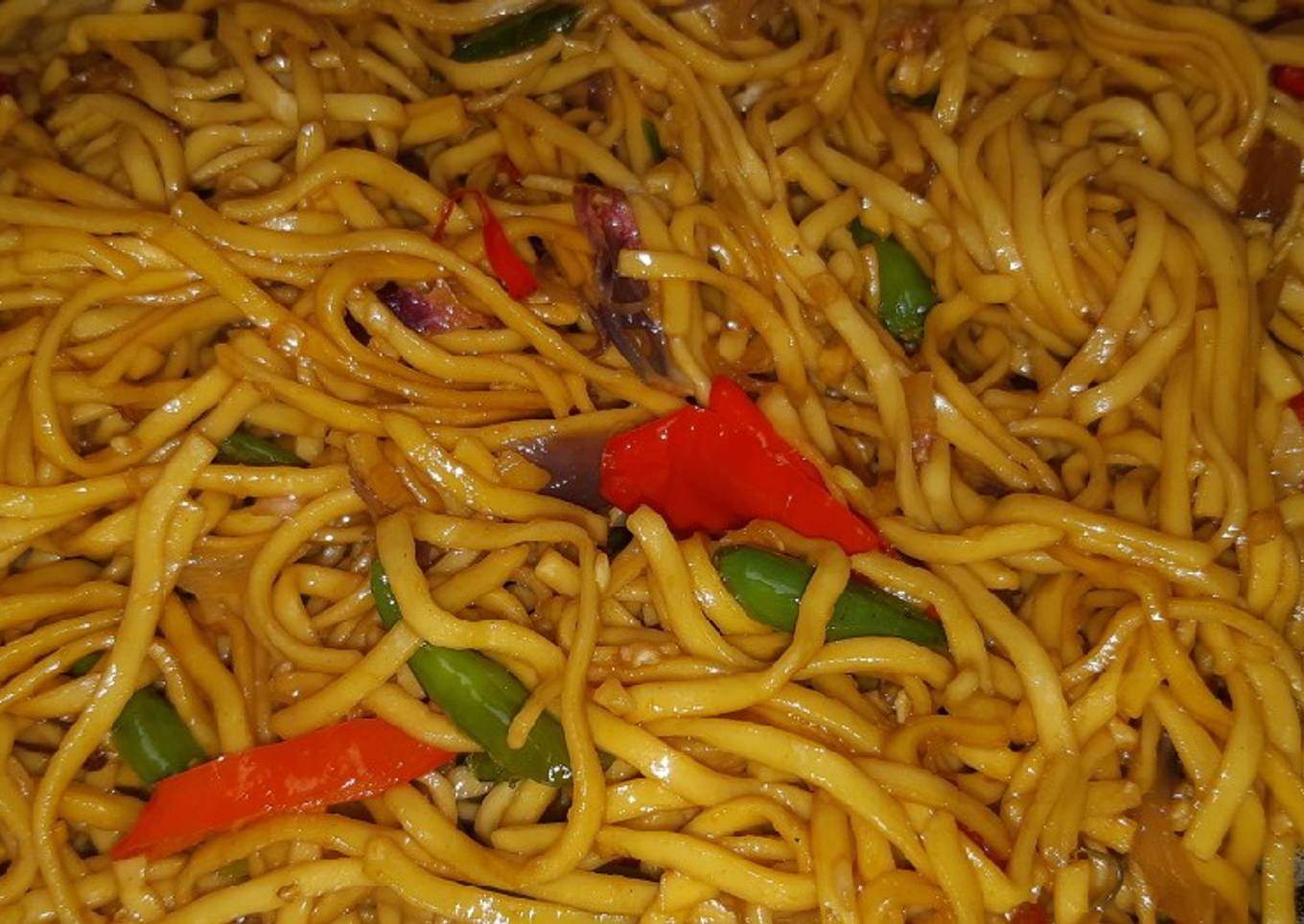 Mie Goreng Pedas Sederhana