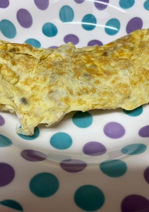 Una foto de Tortilla francesa de champiñones