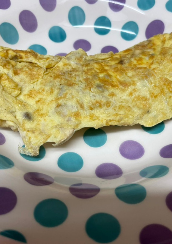 Una foto de Tortilla francesa de champiñones