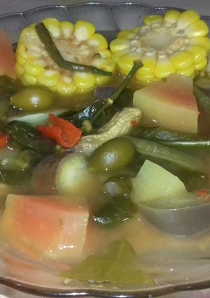 Foto resep Sayur Asam Pepaya Muda