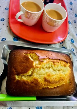 A picture of Tea time cake.