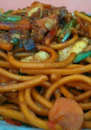Foto resep Mie goreng medan rasa jawa