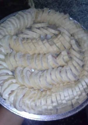 Una foto de Rolistos de pan con queso crema y jamón