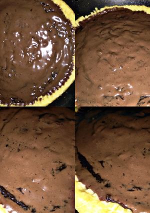 Foto resep Pie coklat teflon eggless