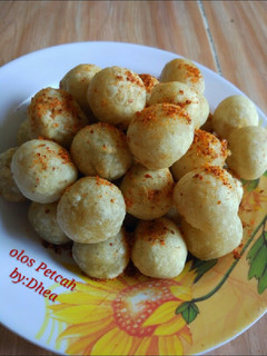 Foto resep Olos khas Tegal pedes Petcahhh