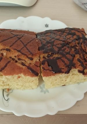 عکسی از دستور کیک آسان پز