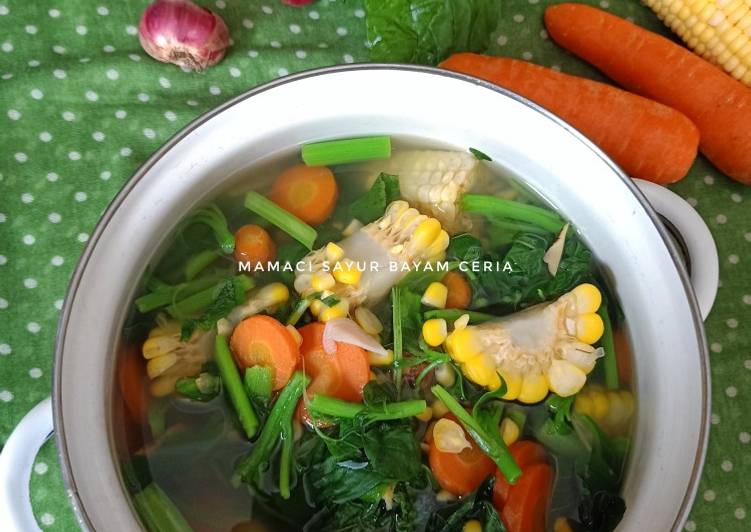 Mamaci Sayur Bayam Ceria