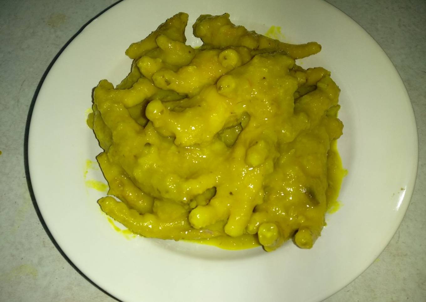 Ceker masak tempoyak