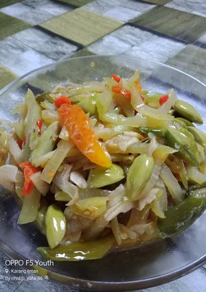 Foto resep "oseng manisa campur pete"