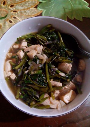 Foto resep tumis kangkung saus tiram