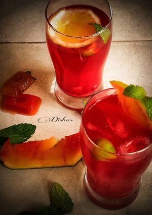 ওয়াটারমেলন লেমনেড (watermelon lemonade recipe in Bengali) রেসিপির প্রধান ছবি
