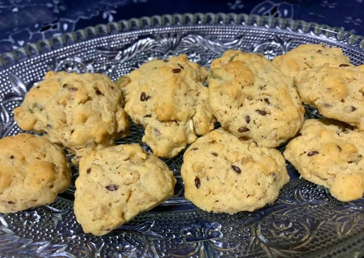 Recipe of Super Quick Homemade Granola cookies 🍪