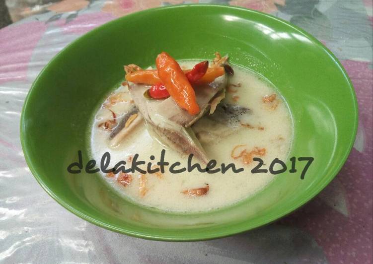 Bahan mengolah Sayur Pindang Tongkol Masak Santan yang Lezat Sekali
