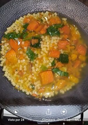Una foto de Sopa de mi abuela