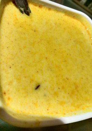A picture of Dahi ke sabzi.