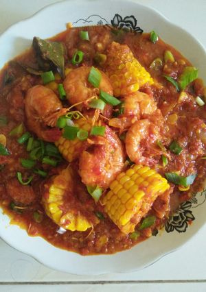Foto resep Udang Saos Padang