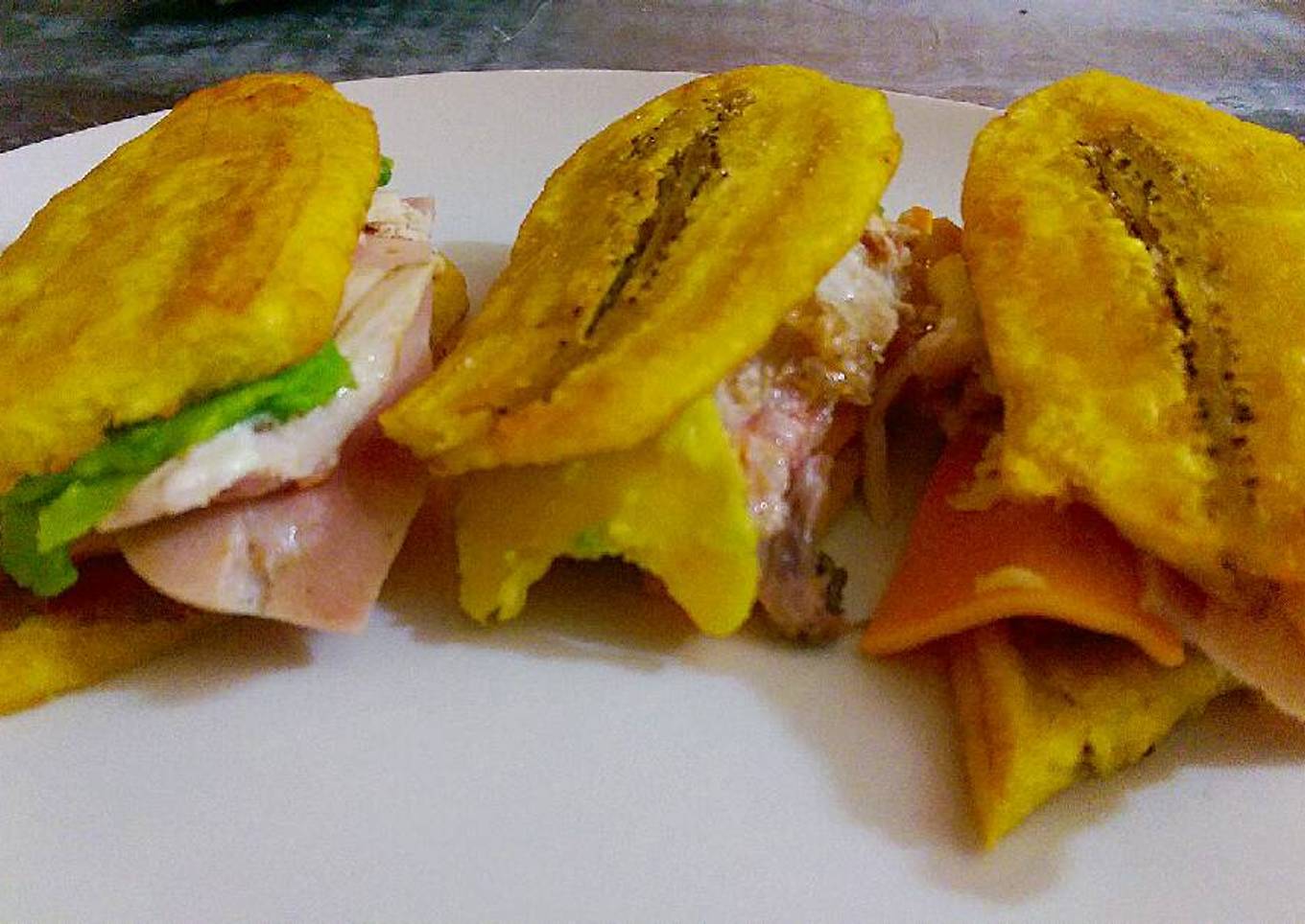 Sándwiches de plátano