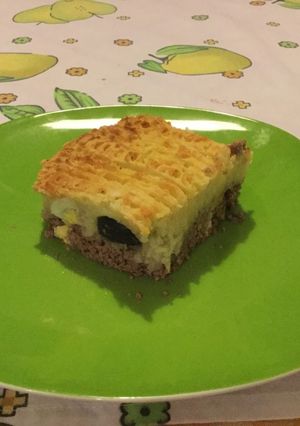 Una foto de Pastel de papas a la chilena