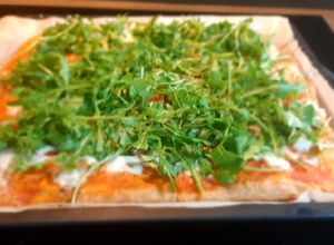 Foto di Pizza alta con farina di farro