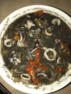 Foto resep Cumi tinta hitam