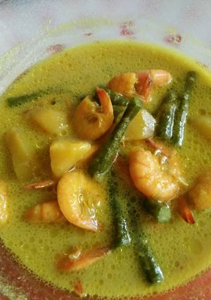 Foto resep Gulai udang cang panjang