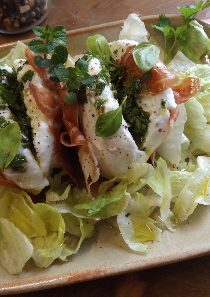 Una foto de Ensalada primaveral