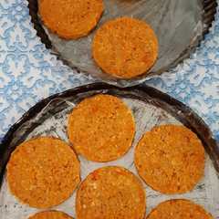 Una foto de Hamburguesas de Soja y Calabaza